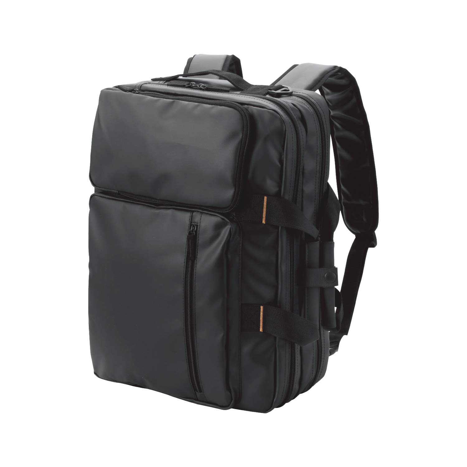 

ELECOM Деловая сумка 3WAY Два воздушных отделения Совместима с дюймовым ПК Водоотталкивающая Включает держатель для переноски Черный (Рюкзак/Сумка/Плечо) 15,6