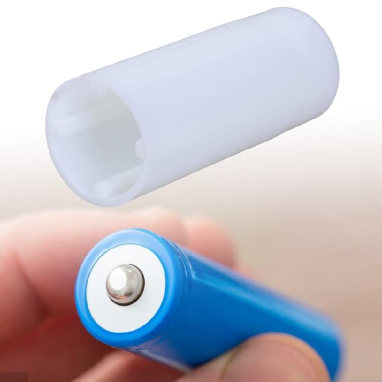 Battery Conversion Tube Case For 18650 And 26650 Flashlights Battery Adapter Sleeve Box Without Battery