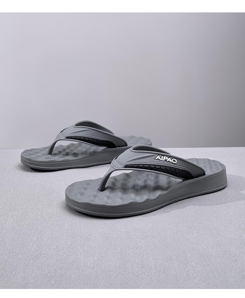Men's Anti-Slip Massage Flip-Flops for Outdoor Beach Wear