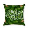Home Christmas Throw Pillow Cover Holiday Home Cushion Cushion Cover Sofa Side Sleeping