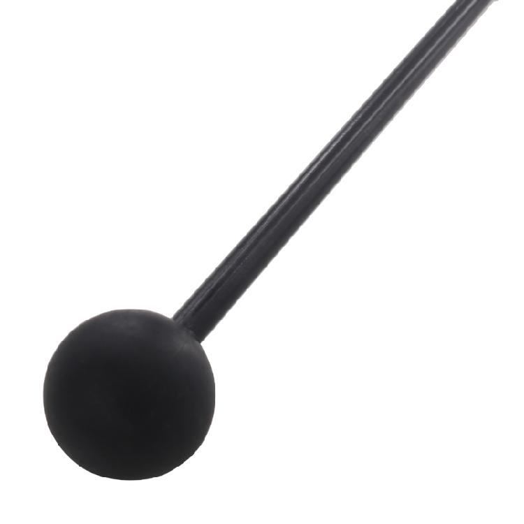 1 Pair Marimba Mallets Rubber Ball Mallet Smooth Plastic Handle Percussion Sets