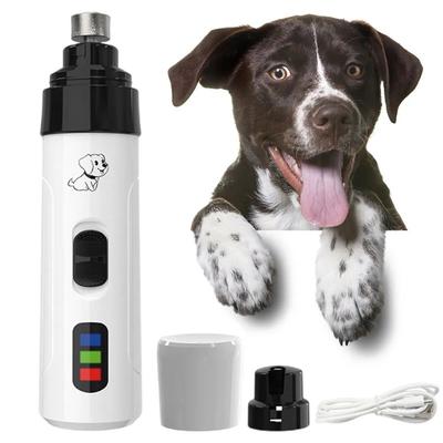 Rechargeable Pet Nail Grinder For Dogs Cats Painless Electric Clipper With Quiet Operation Usb Charging Dogs Cats Paw Protection