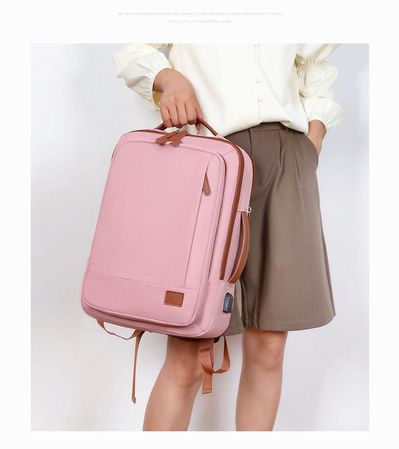 Unisex Waterproof Travel Backpack: High-End, Expandable with Large Capacity for Laptops