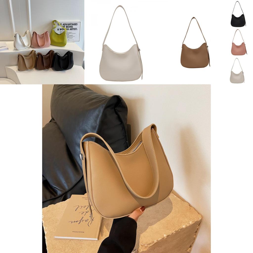 Chic Pu Leather Bucket Bag For Women Trendy 2023 Fashion Shoulder Handbag