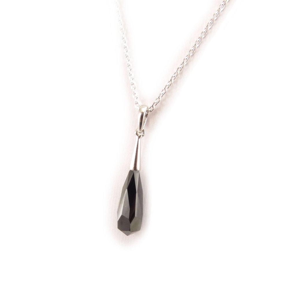 

Altesse [L0671] - Серебряное колье Scarlett чёрное
