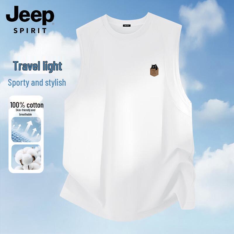 

Мужская повседневная хлопковая майка JEEP SPIRIT 3XL