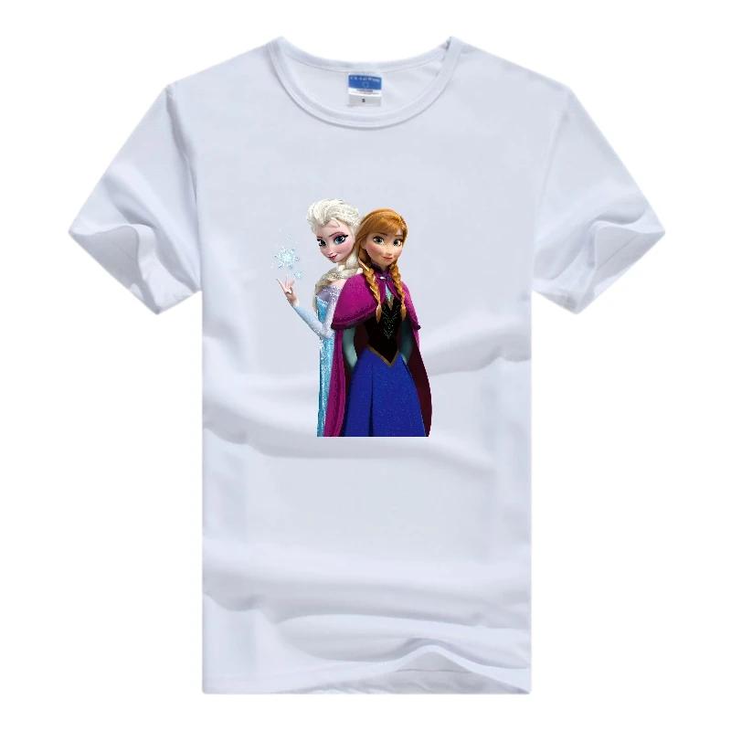 Casual Frozen Anna Aisha Princess Ladies Tops Disney Cartoon Tshirt Women T Shirts Clothing Short Sleeve Oversized Girl Blouses