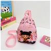 Ne Zha 2 Children Fashion Cartoon Crossbody Bag Polyester Material Outing School