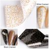 Animal Skin Leopard Design 10Pcs Nail Art Tips Decal Decorative Paper Creative Nail Sticker for Women