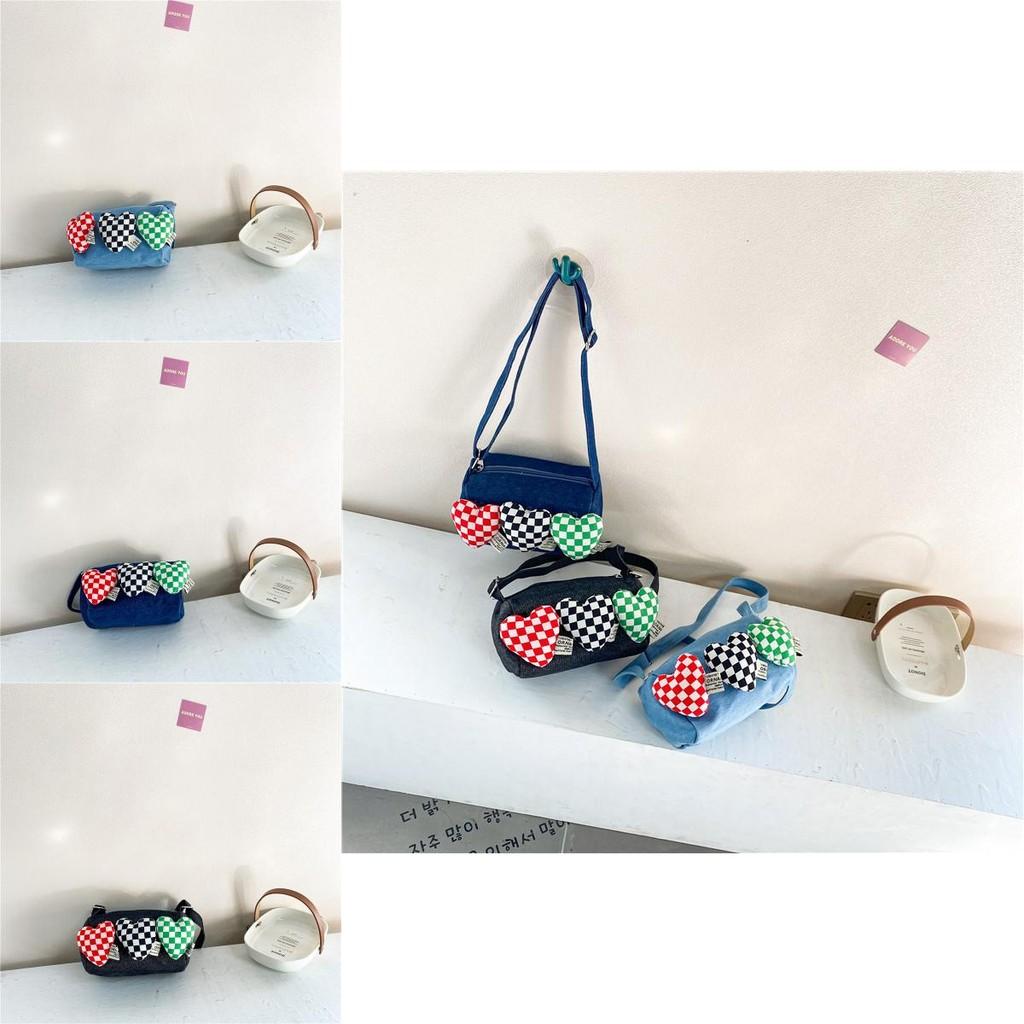 Fashionable Baby Coin Purse Trendy Children Crossbody Bag Cute Denim Accessory For Kids