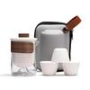 Yuzhuxun Nordic Glass Travel Tea Set