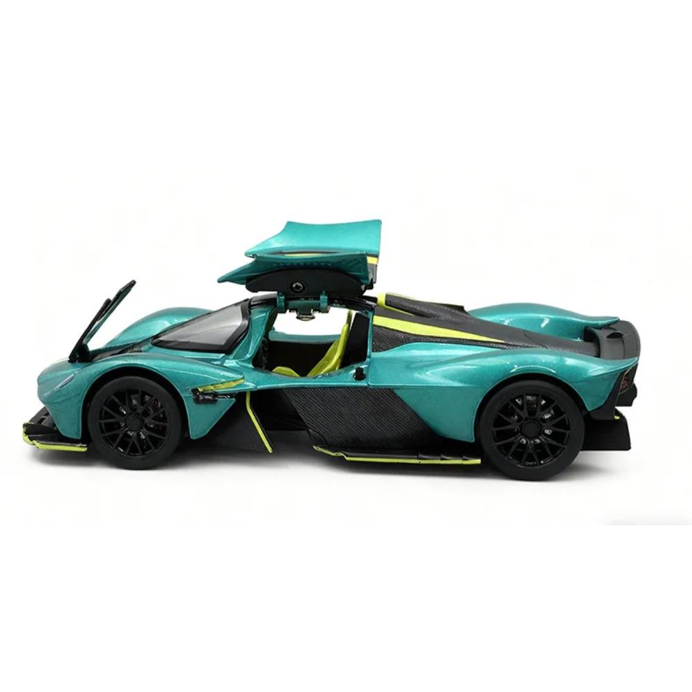 Modèle moulé sous pression 1/23 Martin Valkyrie Voiture de Sport en Alliage Simulation Miniature Voiture de Collection Jouet Voiture Cadeau Garçon Décoration Intérieure