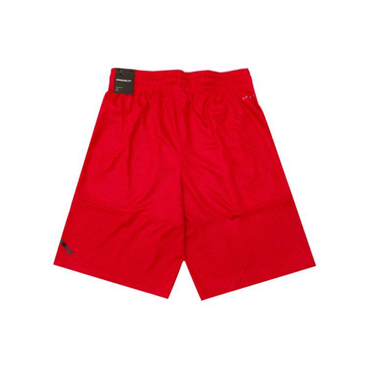 Jordan Burst Pattern Breathable Quick-Dry Basketball Shorts Men Bottoms Red CI0069-687