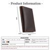 Crazy Horse Genuine Leather Passport Wallet Man RFID Protection Credit Card Holder High Quality Women Travel Passport Cover Case