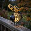 Solar Hanging Bee Light Playful Decorative for Yard, Balcony