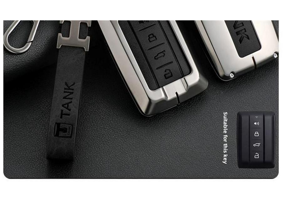 TANK 300/400/500 2024 Key Cover & Buckle, Great Wall-Compatible