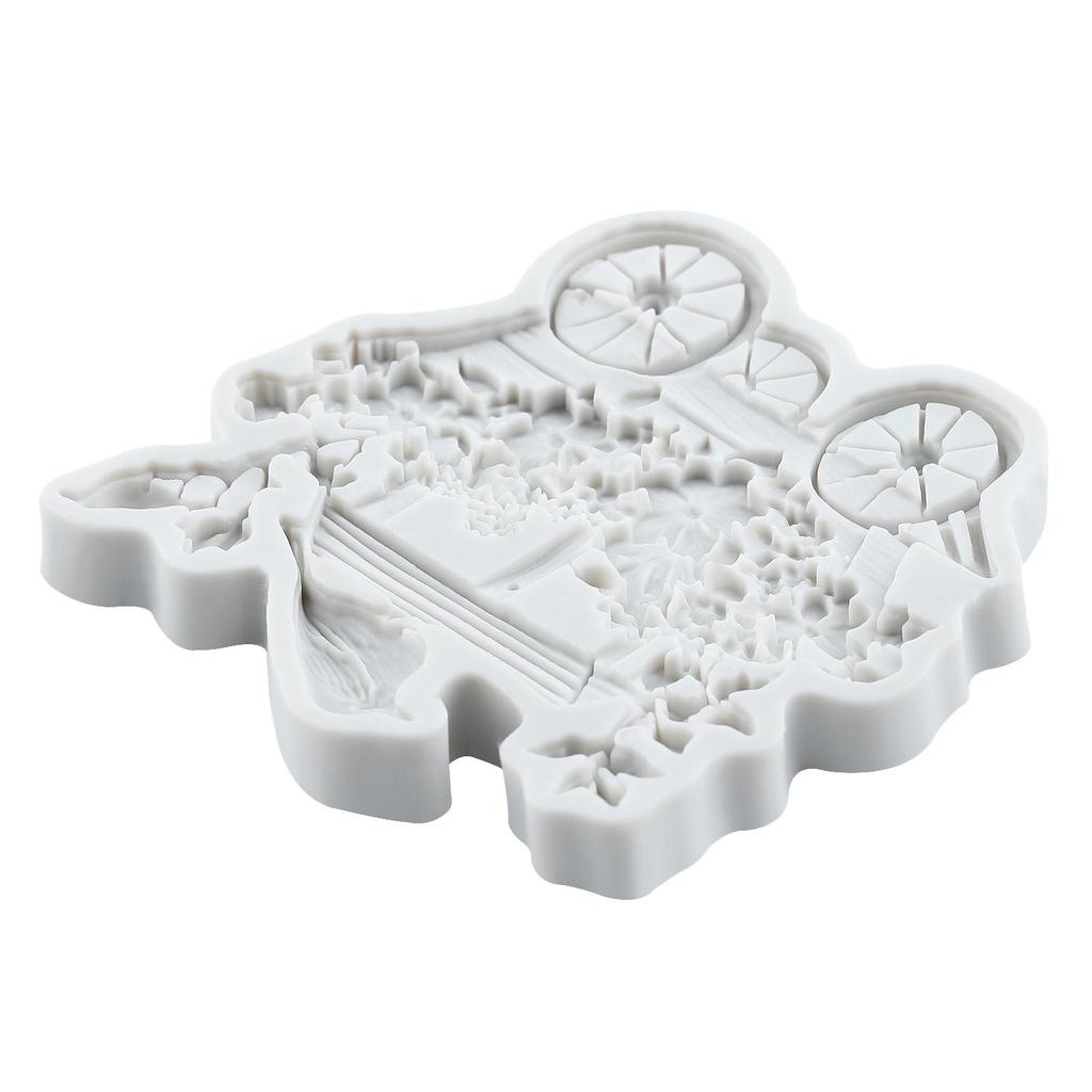 Birds Silicone Molds Flower Fondant Mold Cake Decorating Tools Cupcake Topper Candy Chocolate Gumpaste Mold