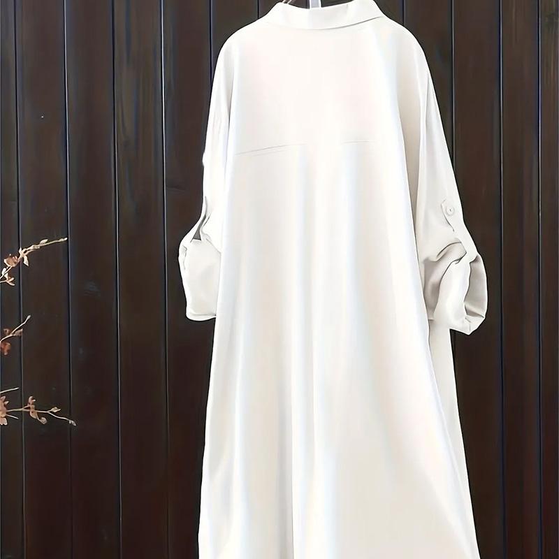 Coat for Women Cotton Autumn Winter Thickened Casual Oversize Loose-Fit Long-Sleeve Blouse Jacket