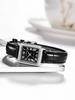 Casio - Leather Strap Black Dial Women's Quartz Watch LTP-V007L-1B