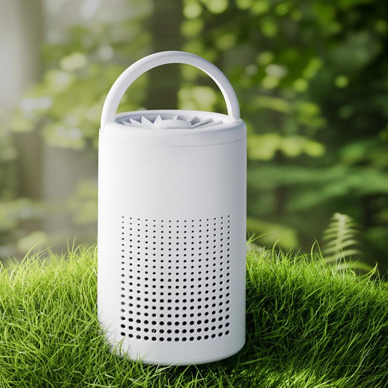 USB Desktop Air Purifier for Smoke, Dust, Odor Removal - Ideal for Office and Home Use