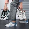 Fashion Trend Men Flat Shoes Summer Breathable Men Leather Low-top Casual Shoes Fashion Man Jogging Sport Shoes Sneakers Tenis Masculino