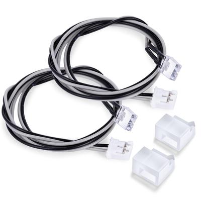 TRZX ABS Žluté Pedálové LED Světla Směrových Světel pro Tamiya 1/14 RC Návěs Traktor Nákladní Vozidlo R620 Příslušenství (Bílý kryt)