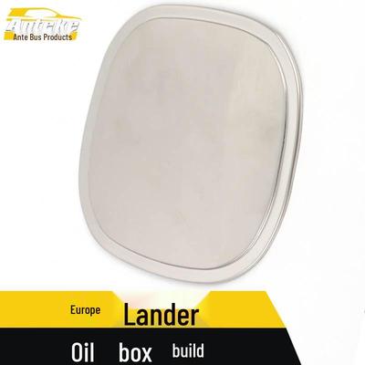 Stainless Steel Fuel Tank Cap Decorative Sticker for Outlander Car