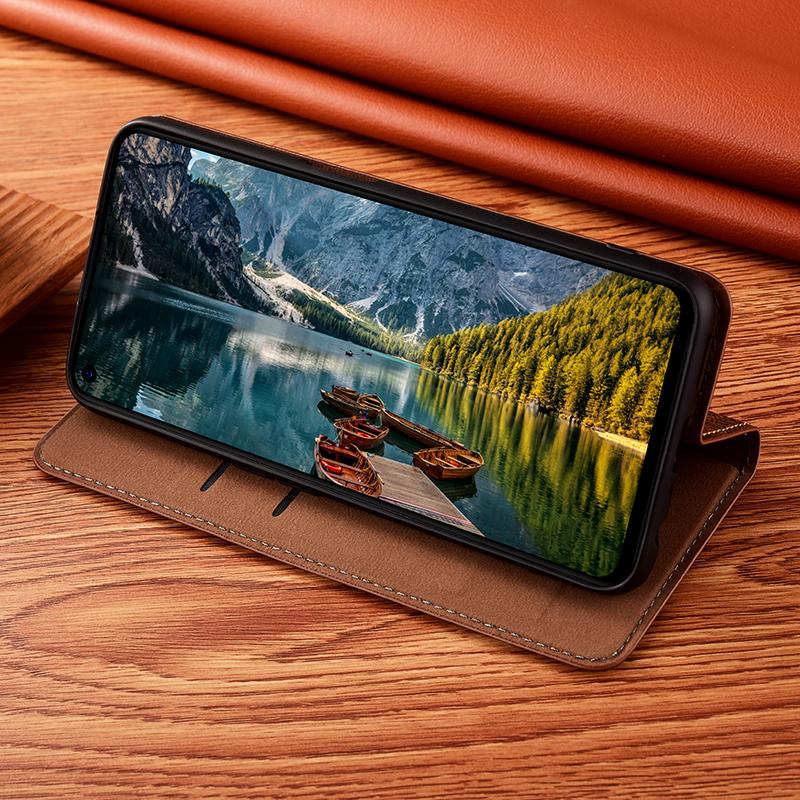 Magnetic Genuine Leather Skin Flip Wallet Phone Case Cover Book on For Xiaomi Mi 17t 17 15 15T 14 14T 13 13T Pro Max Ultra 5G