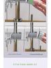 Stainless Steel Kitchen Faucet Organizer & Drain Rack for Dishcloths, Sponges, Brushes - No Drilling Needed