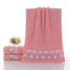 Premium Cotton Thick Absorbent Face Towel Soft Washcloth For Home Use In Blue Yellow And Pink