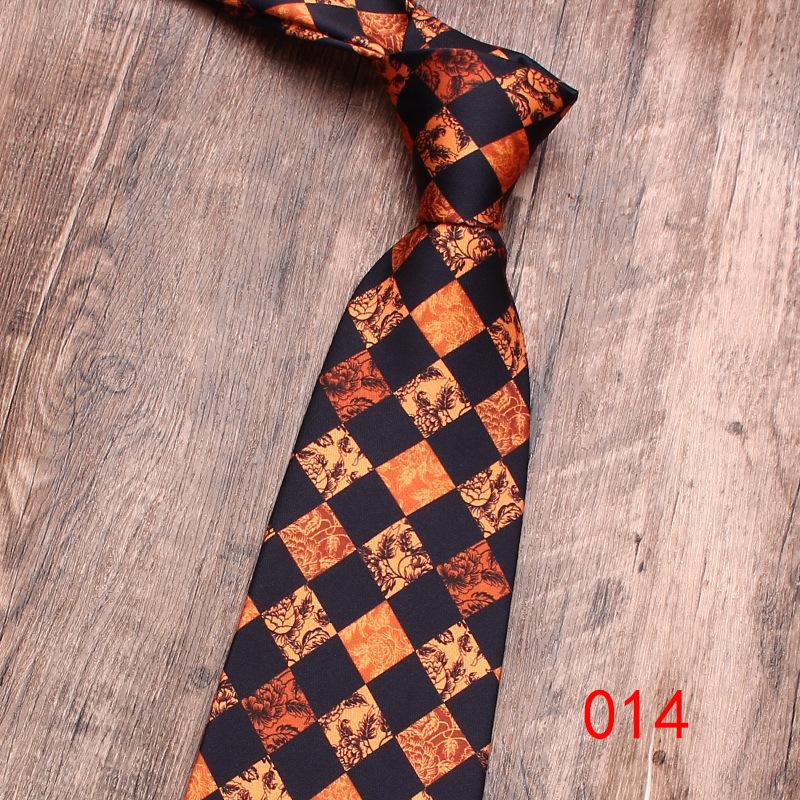 Rael 9Cm Business Casual Tie Men'S Printed Tie, Printed British Retro Tie