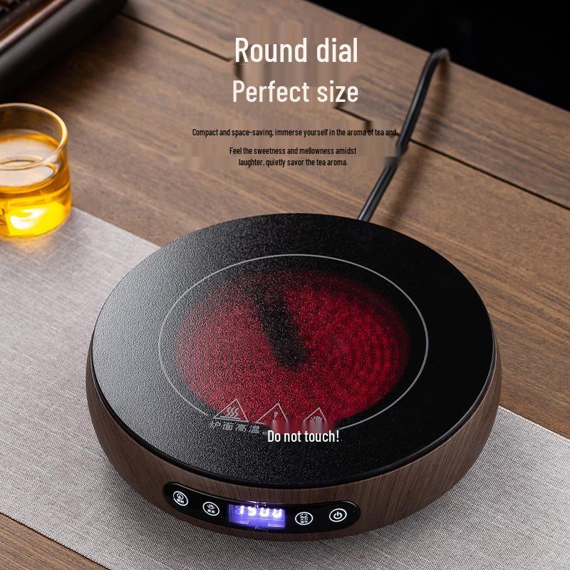 Electric Ceramic Stove & Tea Kettle: Multi-functional Brewer with Timer for Office & Home Tea Brewing