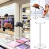 Acrylic Display Riser Clear Hat Stand Round for Displays