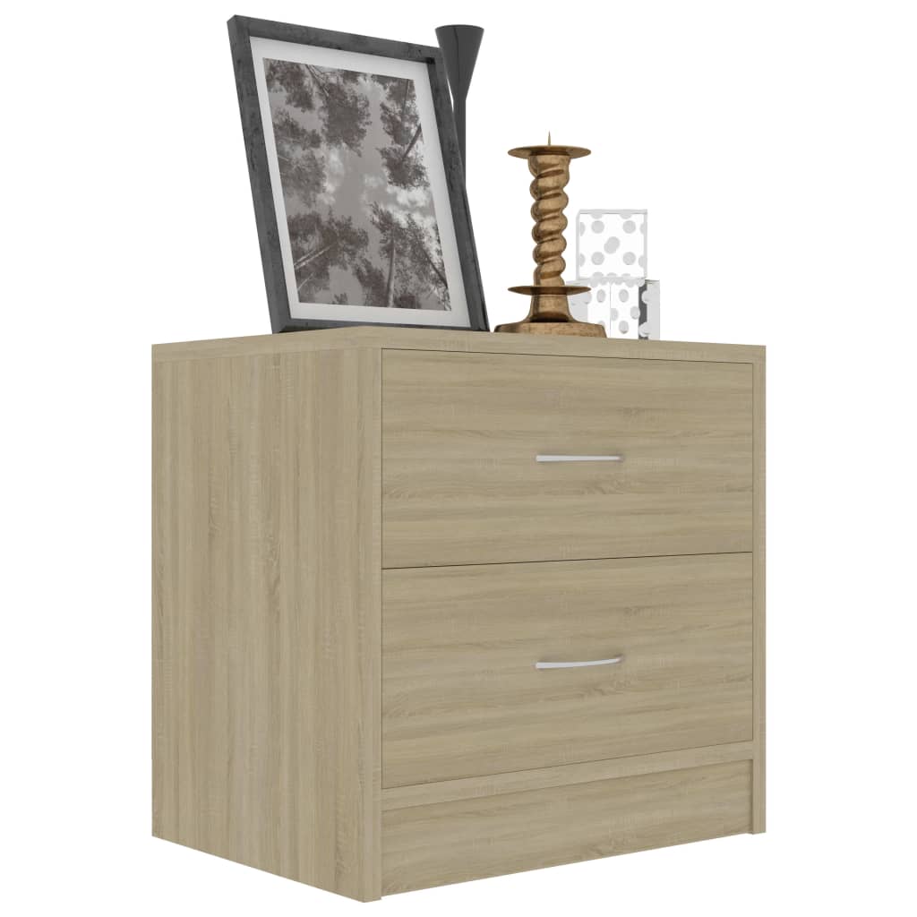 Nightstand Sonoma Oak 40 x 30 x 40 cm Particleboard
