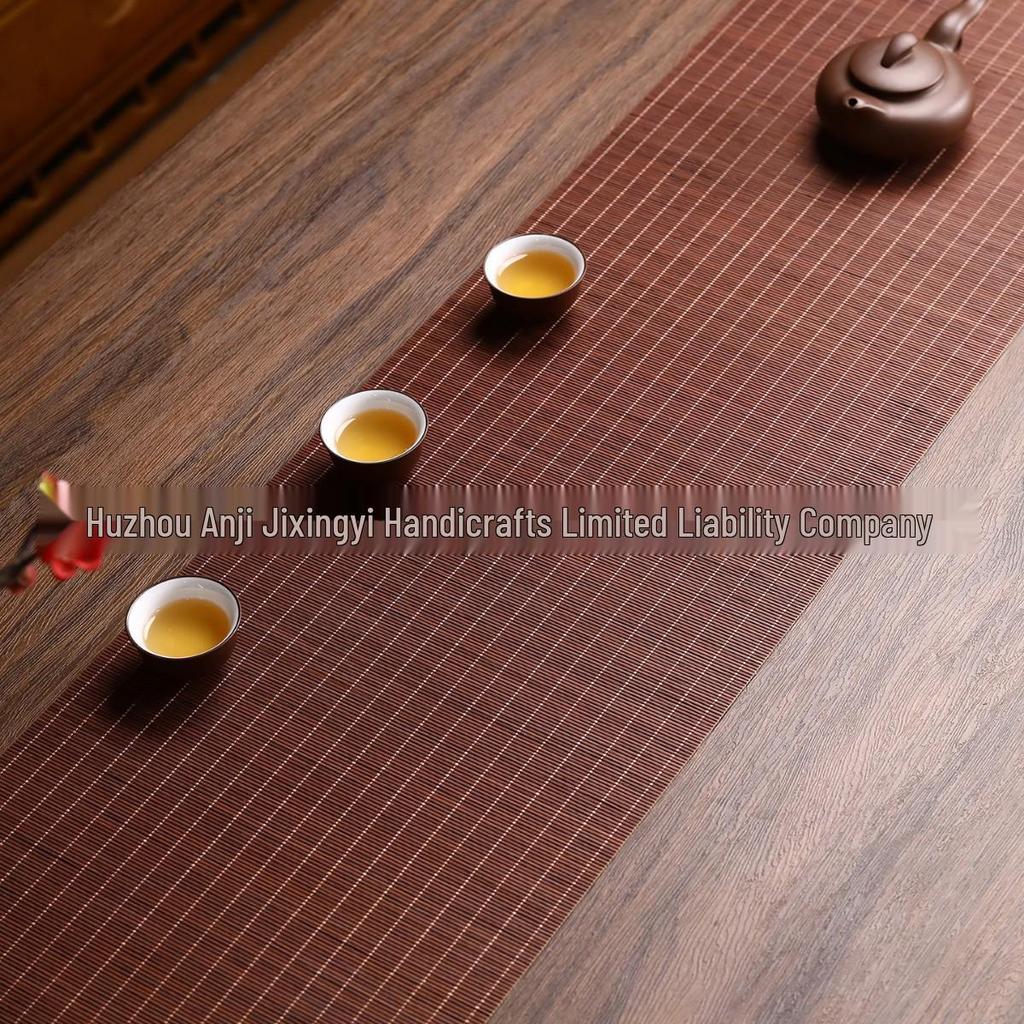 Bamboo Tea Ceremony Coaster Mat - Heat Insulation Table Pad
