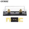 1set ANL-H ANL-B Transparent Car Fuse Box ANL Fuse Holder Distribution In Line 0 4 8 GA Positive With ANL Fuse Fusible 100A 200A