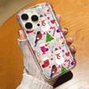 Winter Snowflakes Christmas Phone Case For iPhone 17 16 15 14 13 12 11 Pro Max 17Air Airbag Anti-fall New Year's Edition Cover