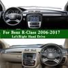 For 2006-2017 Mercedes-Benz R350 400 500 W251 V251 Dashmat Dashboard Cover Trument Panel Pad Dash Mat Anti-Dirt Ornaments