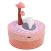 Mini Desk Humidifier with Cherry Tree Landscape Decoration Colorful Light 320ml Capacity Cool Mist U
