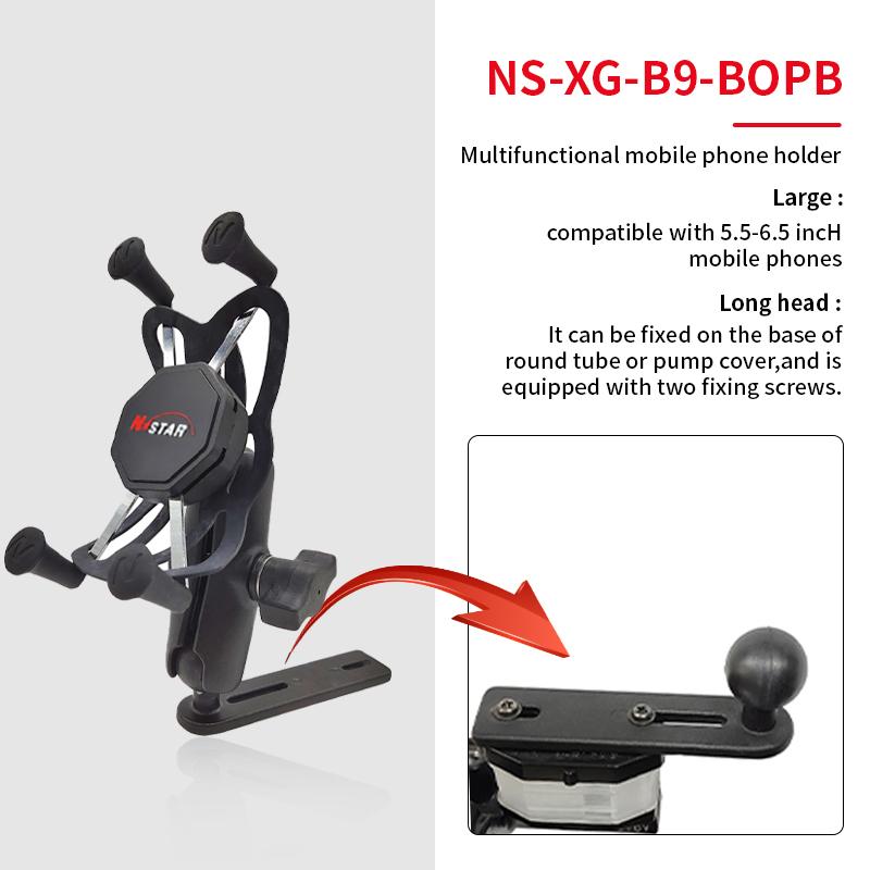 Bike Bicycle Car Motorcycle GPS Mount Aluminum Rail Handlebar Cell Phone Mount Mountain Bike Motorcycle Phone Mount