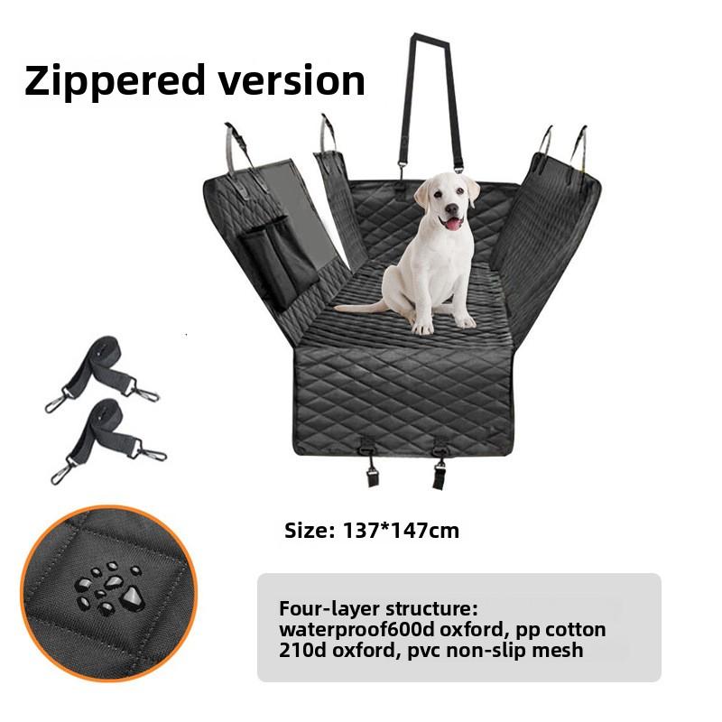 Waterproof Dog Car Mat Non Slip Pet Seat Cover Scratch Proof Travel Mat