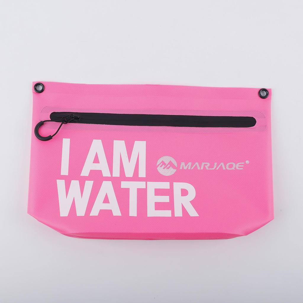 Waterproof Outdoor Travel Clutch & Shoulder Swimming Toiletry Bag with Zipper Storage.