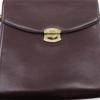 GOLD PFEIL 2WAYShoulder Handbag One Handle Bordeaux Calfskin Women Used