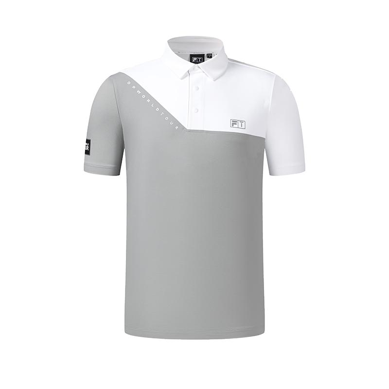 FILA Golf Series Cool Touch Contrast Polo Shirt Men tops A11M635144FGY M