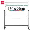 Deli Mobile H-Frame Double-Sided Magnetic Whiteboard