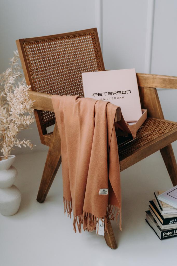 Scarf 180x70 PTN SPV73-6944 dark yellow