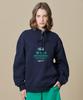 Bbc Earth High-Neck Half-Zip Sweatshirt_Navy