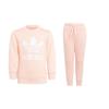 Originals Casual Sportswear Hazy Coral Powder/White Children Aged 3 7 Years Old H25252