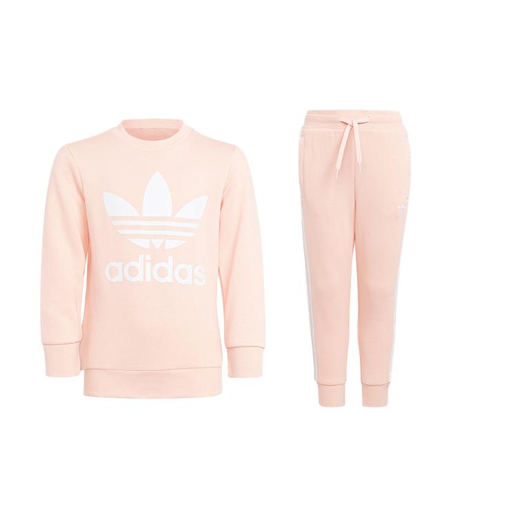 Adidas Originals Casual Sportswear Hazy Coral Powder/White Children Aged 3 7 Years Old H25252 116