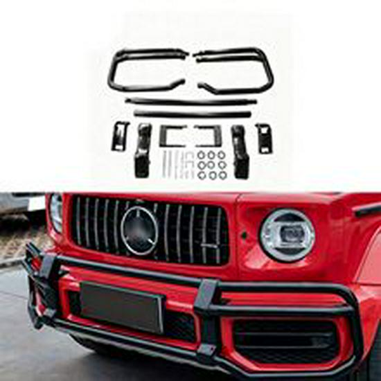 Smoked Corner Light Assembly for Mercedes G-Class W464, Easy Install, Modified Turn Signal